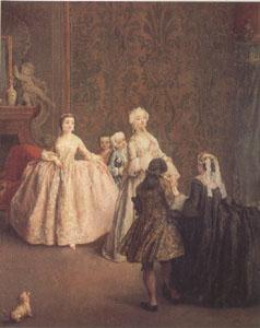 Pietro Longhi The Introduction (mk05) Germany oil painting art